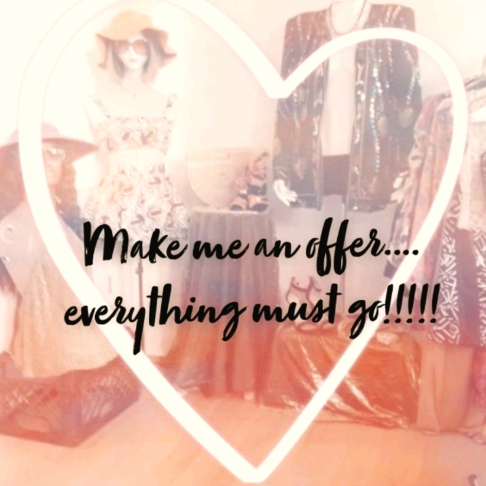 Everything must go!!!!!